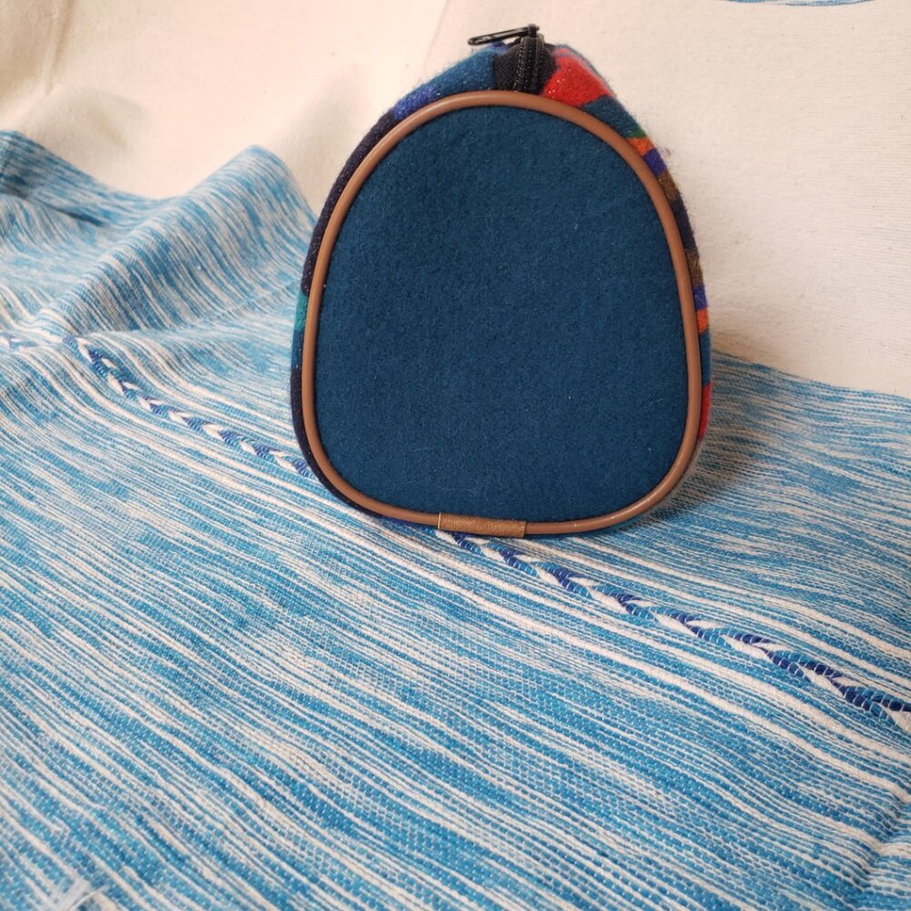 Final Vtg Pendleton Bag Multicolor Toiletries Cos… - image 2